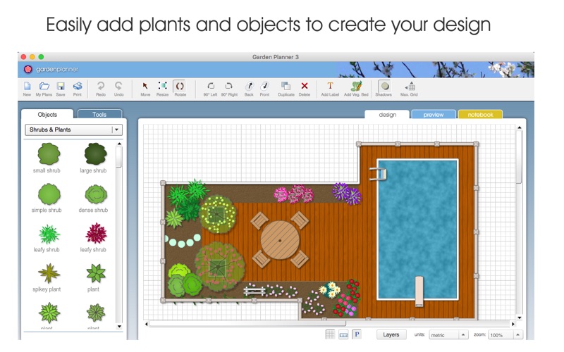 Screenshot #1 pour Garden Planner