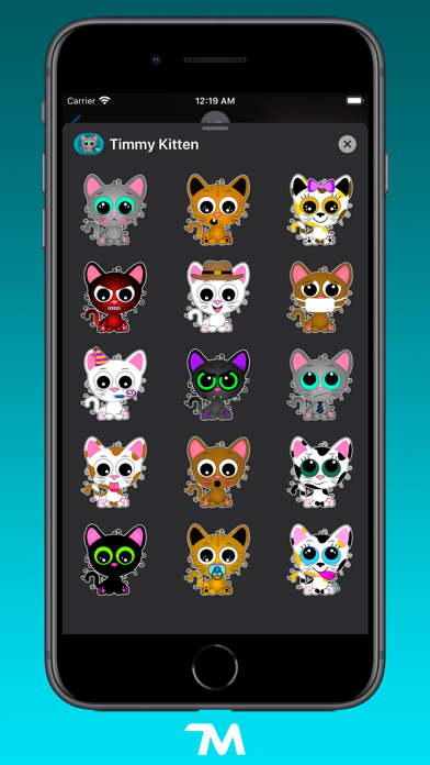 Timmy Kitten Stickers screenshot 3