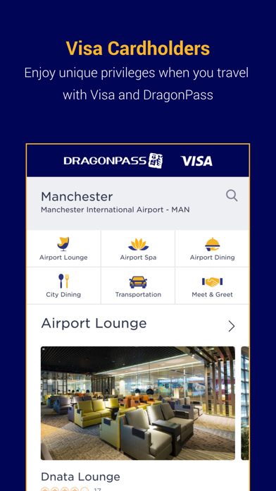 Screenshot #1 pour Visa Dine & Travel