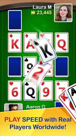 SPEED - Heads Up Solitaire screenshot 1