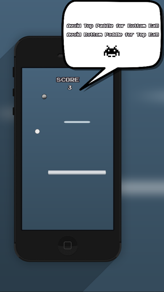 #4. Double Pong Easy Casual Game (iOS) Podle: Ranz Ursal