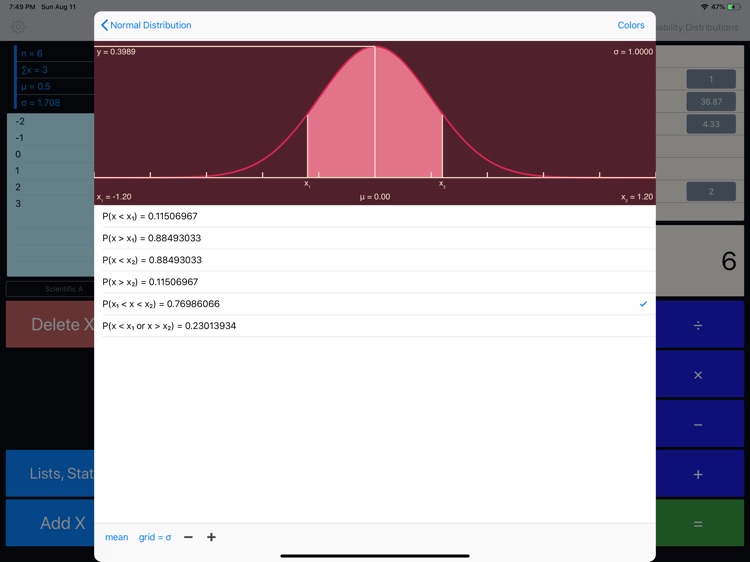 Statistics Calculator+++