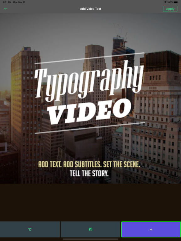 Screenshot #5 pour Faire une vidéo avec du texte