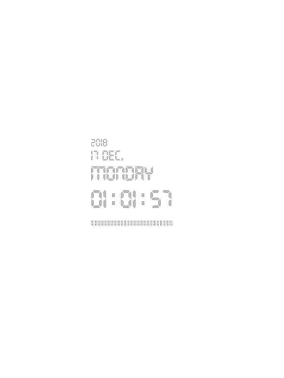 Screenshot #6 pour OneClock - A Simple Flip Clock
