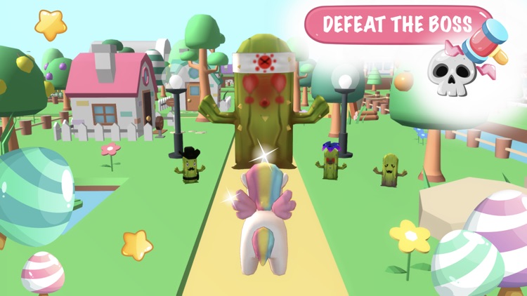 Unicorn fun running games screenshot-4