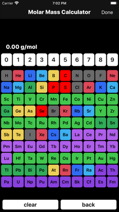 The Chemistry App screenshot 2