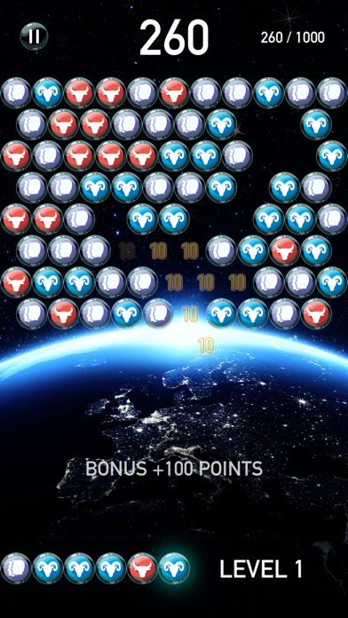 Astro Bubble Shooter Screenshot