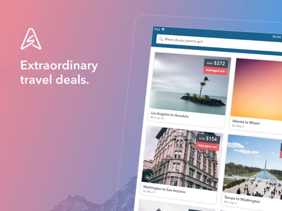 Skiplagged — Actually Cheap Flights & Hotels screenshot