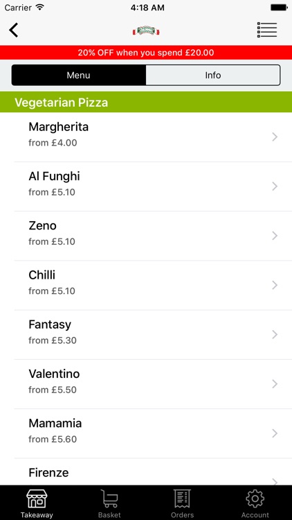 The Express Pizzeria