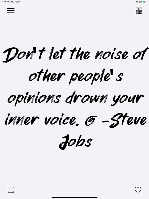 inspirational quotes Life love iPad screenshot 7 - Reference app