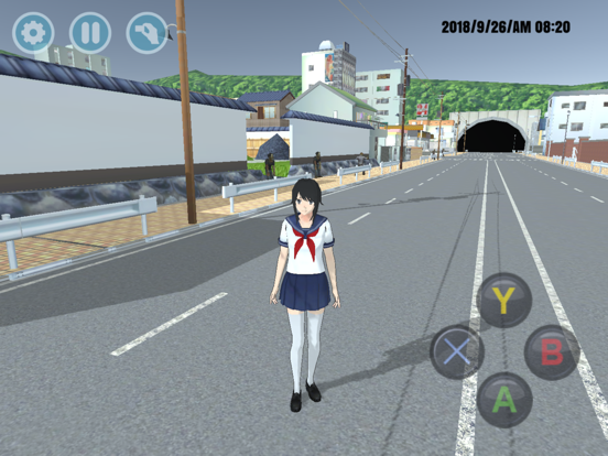 HighSchool Simulator GirlA iPad app afbeelding 9