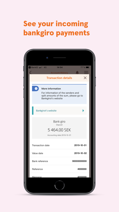 How to cancel & delete Swedbank företag from iphone & ipad 2