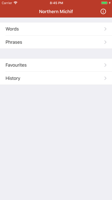 App screenshot