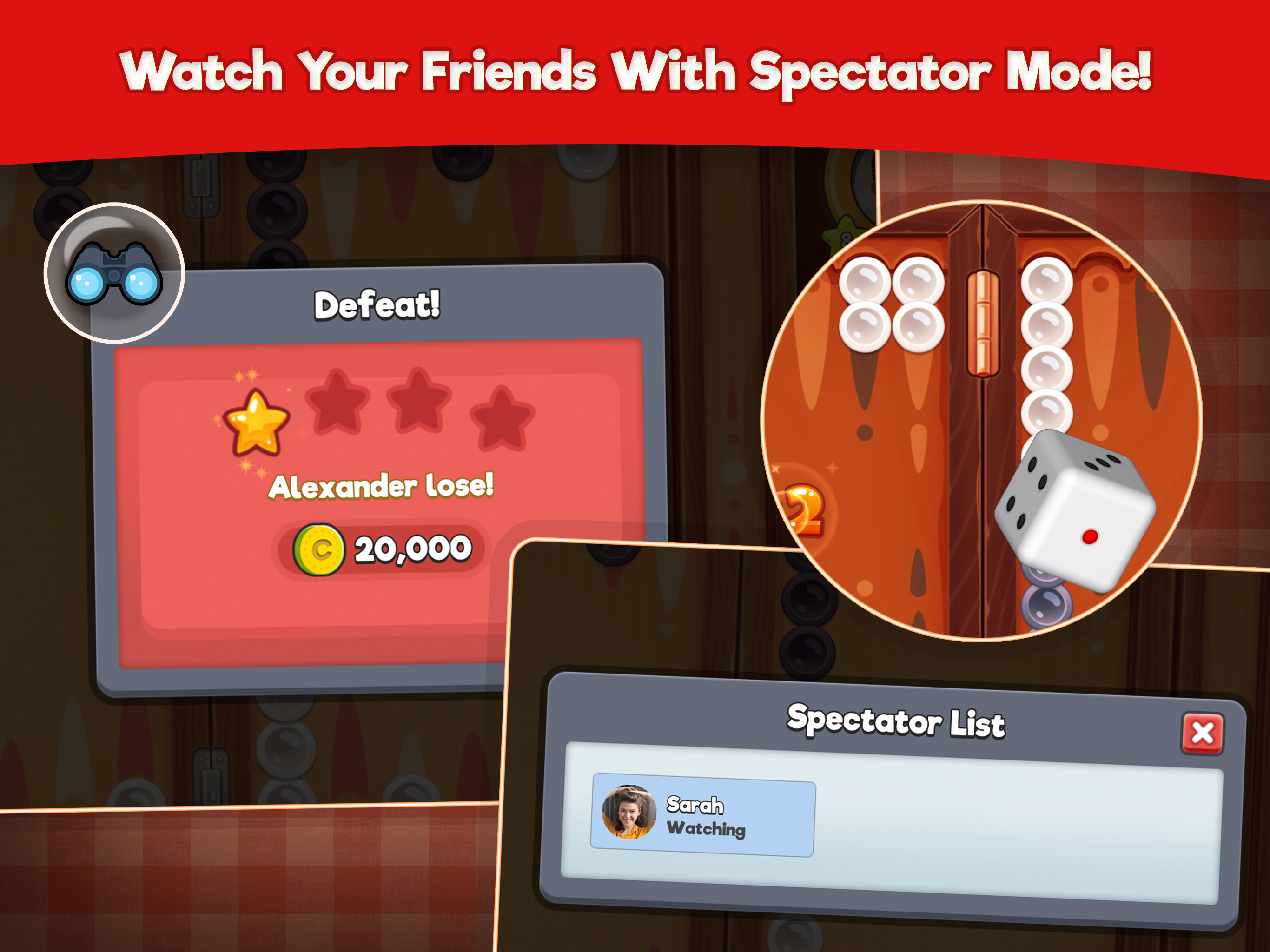 Backgammon Stars: Board Game screenshot 13