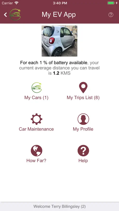 My EV App - Easy EV Logging