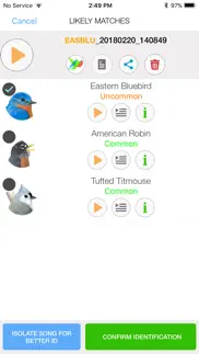 song sleuth bird song analyzer iphone screenshot 1