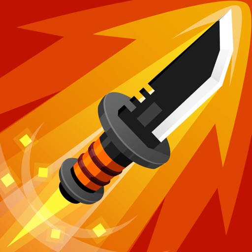 Knife Flip - Hit Geometry Cube iOS App