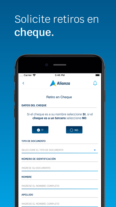 Alianza Móvil Screenshot