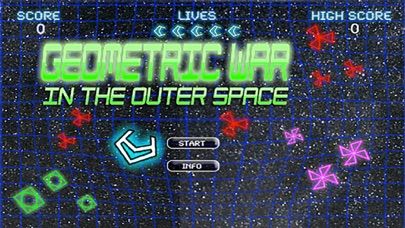 Screenshot #1 pour Geometric War In Outer Space