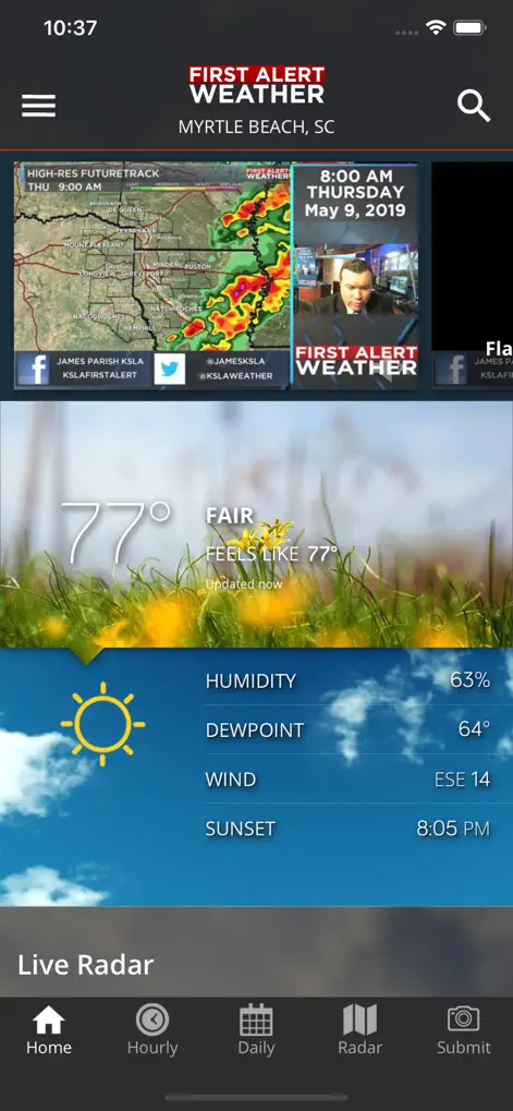 KSLA 12 First Alert Weather - Weather App | MWM