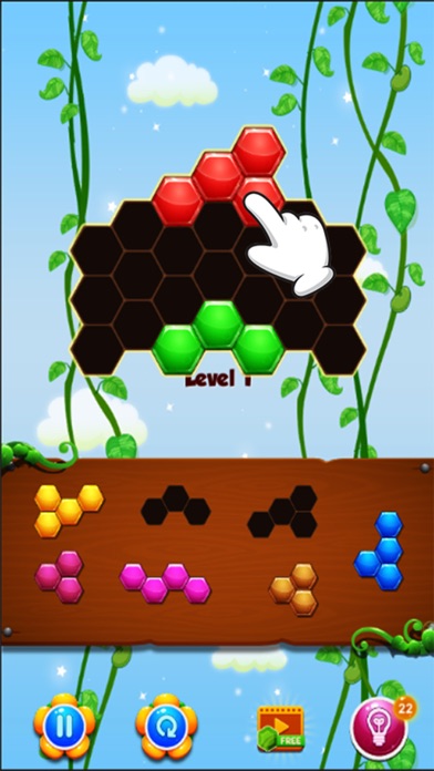 Super Hexa Blocks Puzzle Games screenshot 3