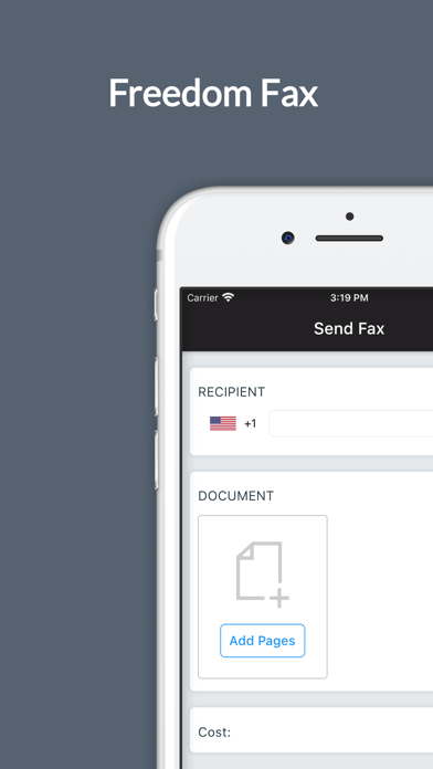 Freedom Fax Screenshot