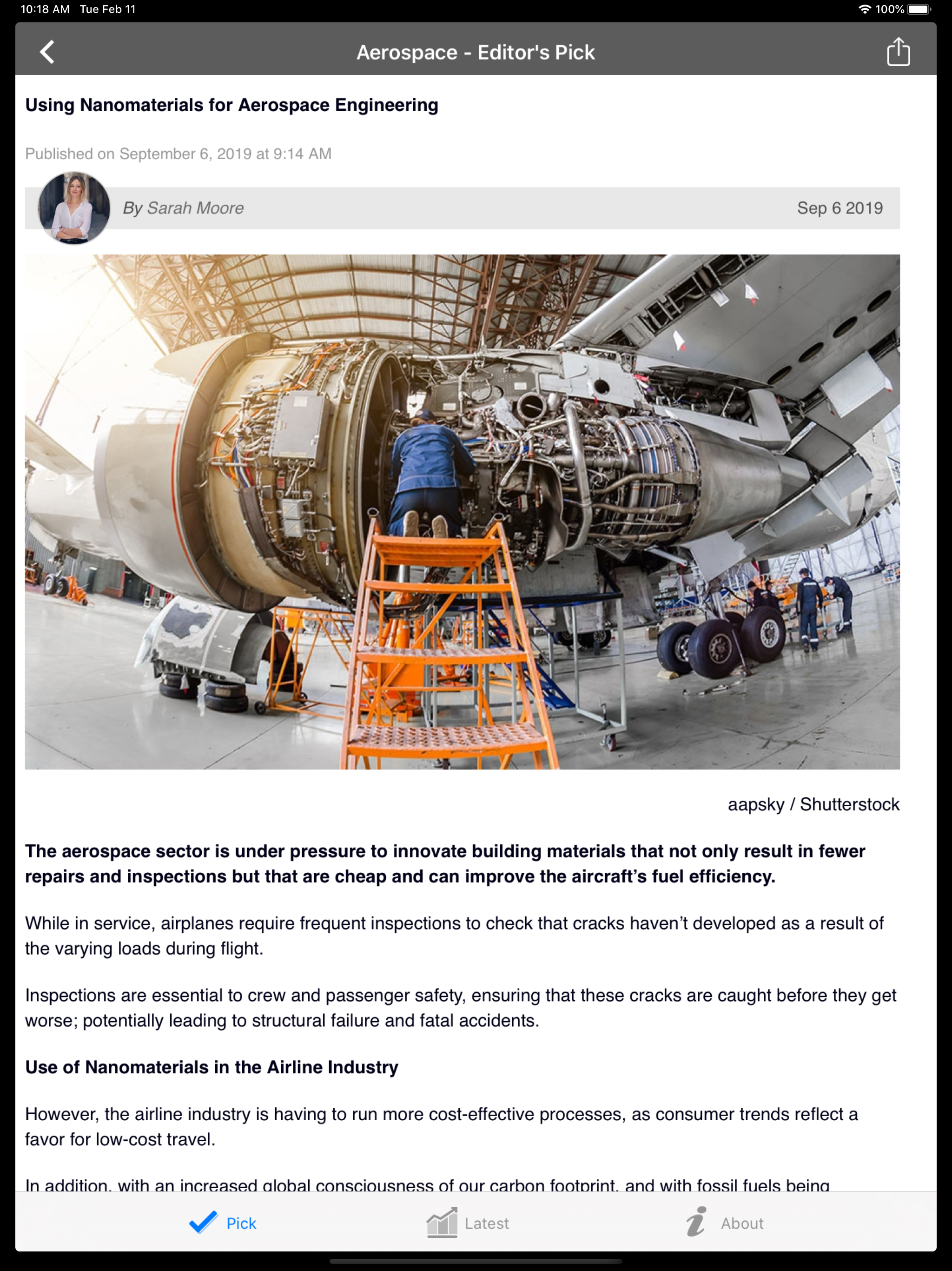 Aerospace by AZoNetwork screenshot 6