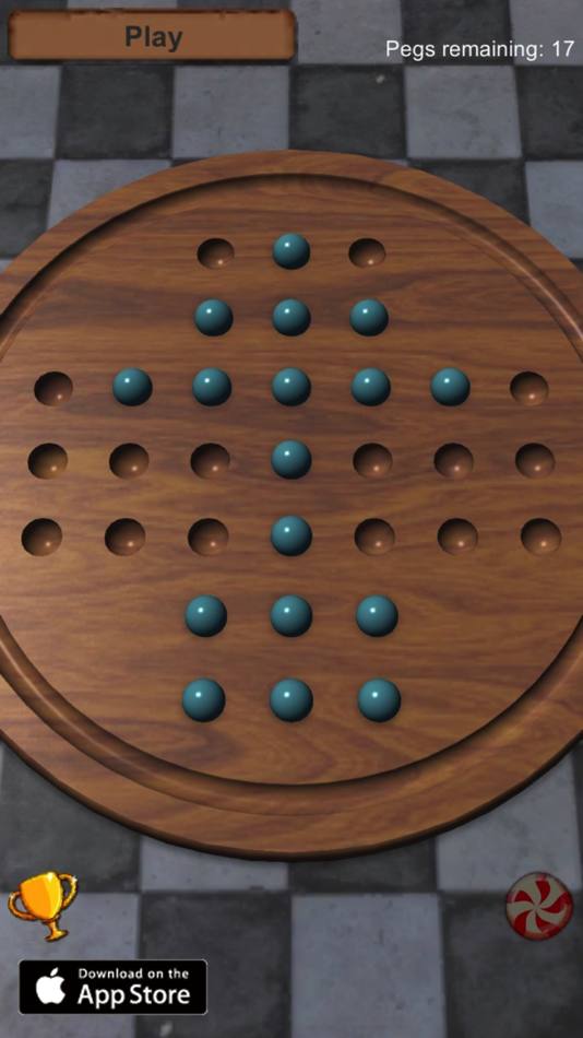 #4. Peg Solitaire Brainvita (iOS) 由: Chienfu Huang