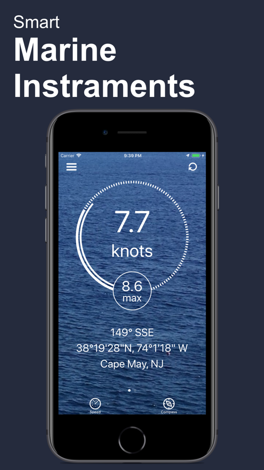 #1. BoatSpeed: Course & Speed (iOS) 由: Skipjack Studios, LLC