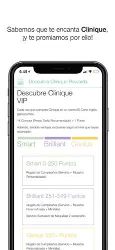 Screenshot 4 Clinique VIP iphone