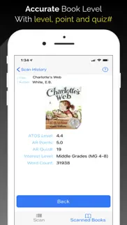 book level checker iphone screenshot 1