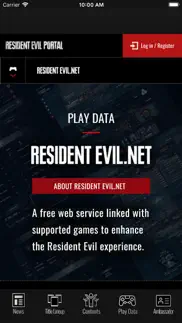 resident evil portal iphone screenshot 3