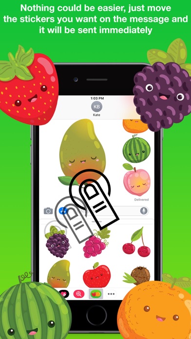 FruitMoji Stickers Pro screenshot 2