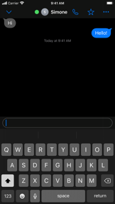 Berkanan Messenger screenshot