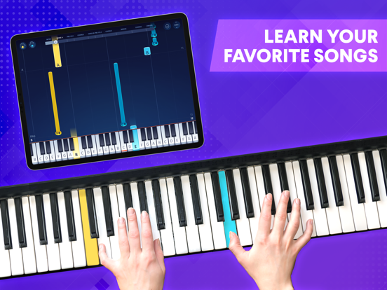 Piano Lessen via OnlinePianist iPad app afbeelding 1