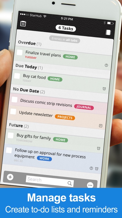 Daily Notes + Tasks