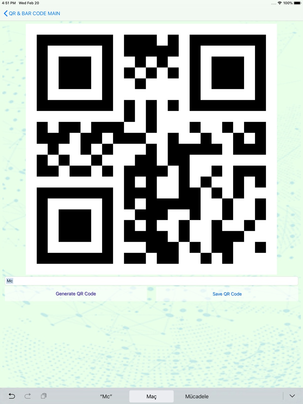 iPad screenshot