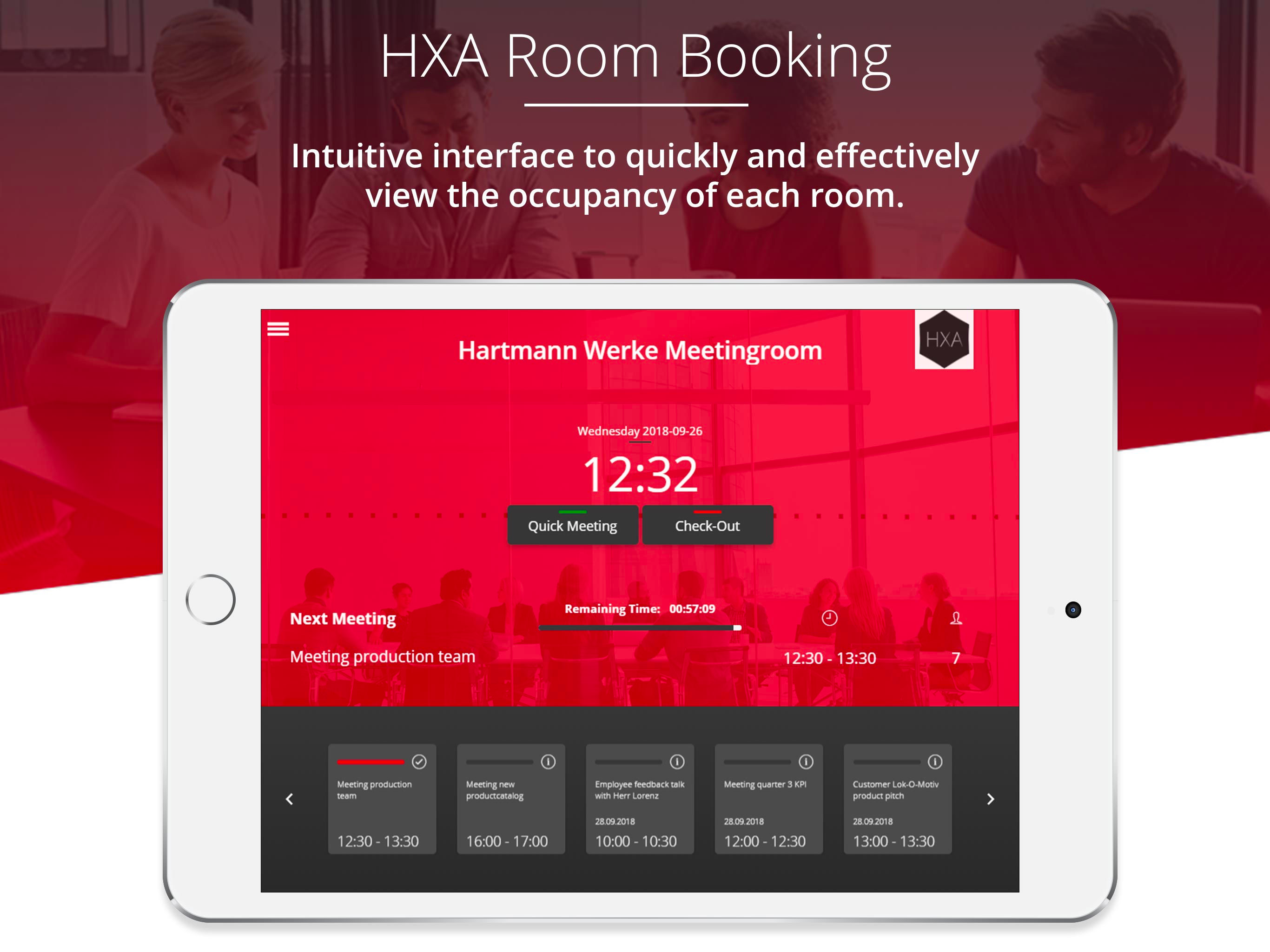 HXA Room Booking screenshot 2