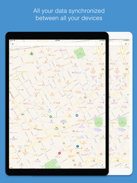 Peepkey iPad screenshot 5 - Travel app