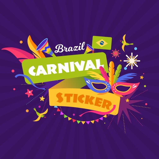 Brazil Carnival Stickers