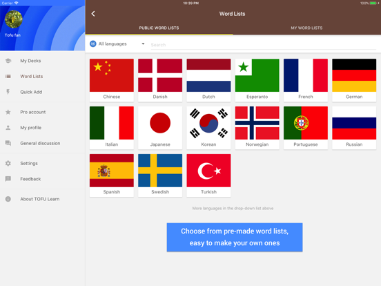 Screenshot #4 pour TOFU Learn