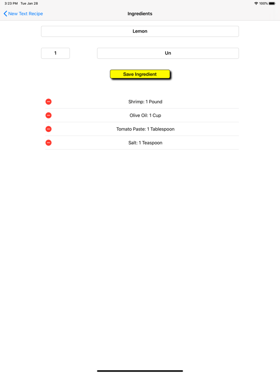 Screenshot #5 pour MyRecipesPlus