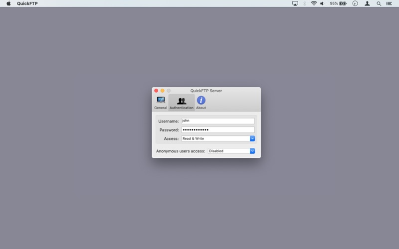 Screenshot #2 pour QuickFTP Server