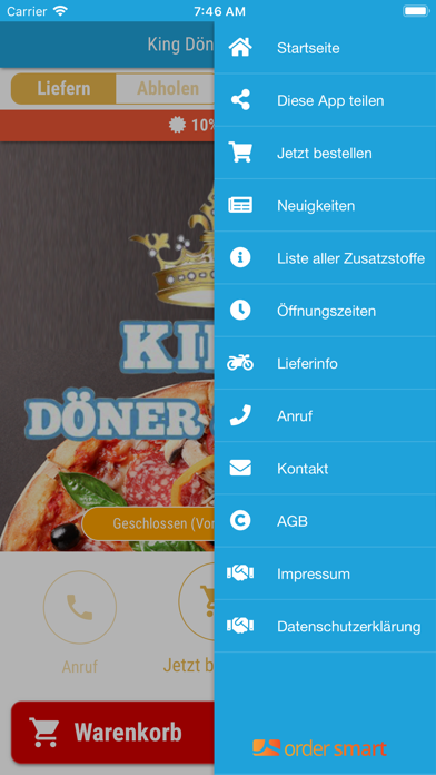 Screenshot #2 pour King Döner & Pizza