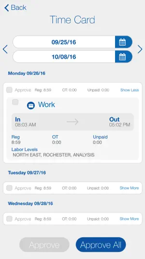 BBSI Time Kiosk screenshot 4