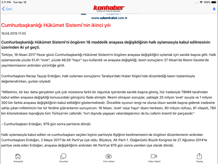 Konhaber Türkiyenin Gazetesi
