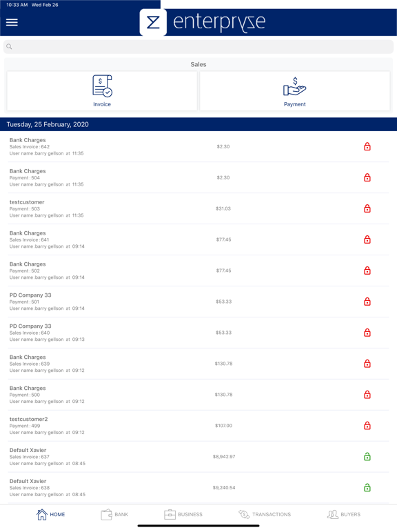Screenshot #4 pour Enterpryze mobileCollect POS