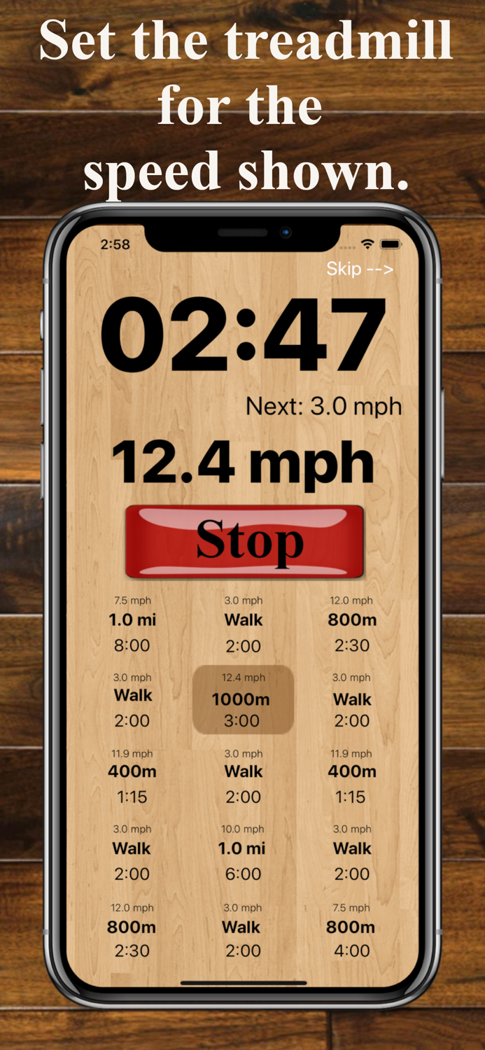 Treadmill Trainer Workouts