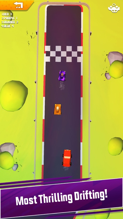 Cartoon Drift Car Racing GT