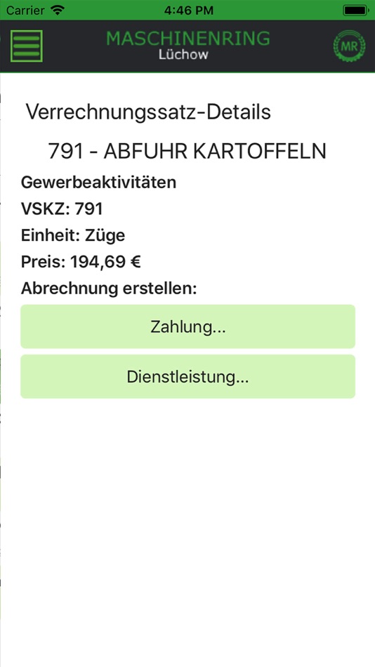 #4. Maschinenring Lüchow e.V. (iOS) 由: Scavix Software GmbH & Co. KG
